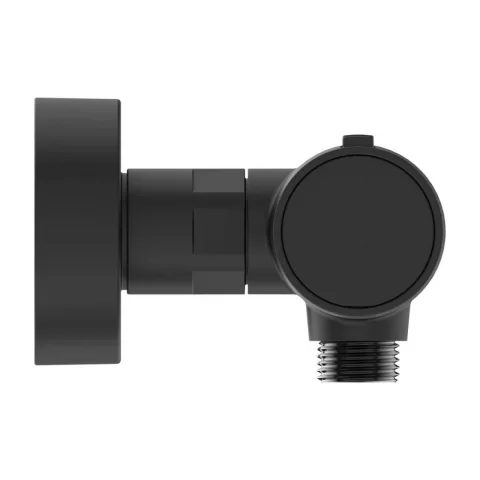 Baterie dus Ideal Standard Alu+ termostatata negru mat din aluminiu