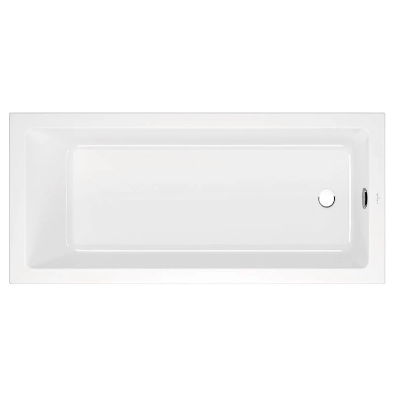 Cada rectangulara Villeroy&Boch Targa Plus Solo 170x75 cm alb-alpin