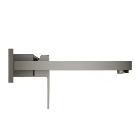 Baterie lavoar incastrata Grohe Eurocube M antracit periat Hard Graphite 