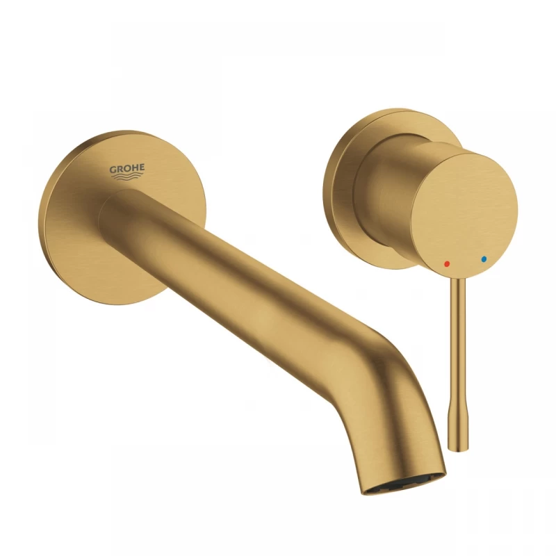 Baterie lavoar incastrata Grohe Essence 23 cm auriu periat Cool Sunrise