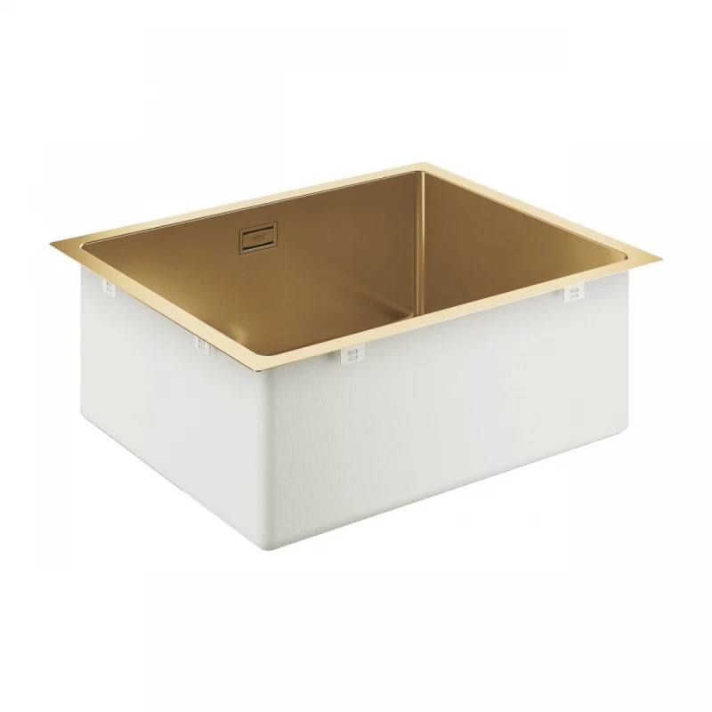 Chiuveta inox Grohe K700 55x45 cm cu 1 cuva auriu lucios fara picurator