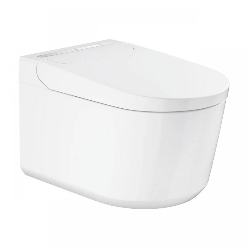 Vas WC suspendat Grohe Sensia Pro cu Grohe HyperClean functie de bideu alb lucios