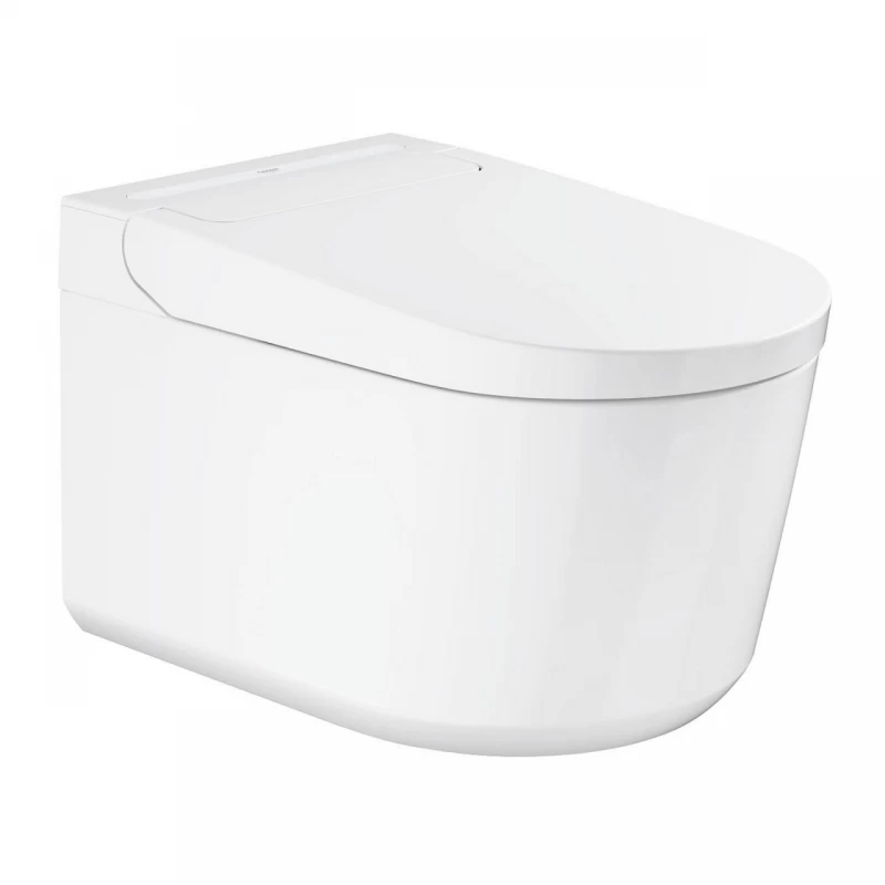 Vas WC suspendat Grohe Sensia cu Grohe HyperClean functie de bideu alb lucios