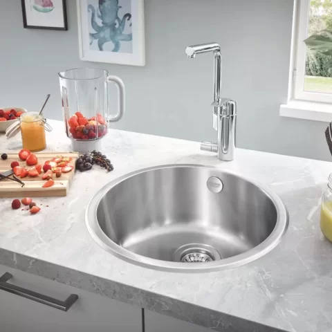 Chiuveta inox Grohe K700 55x45 cm cu 1 cuva fara picurator