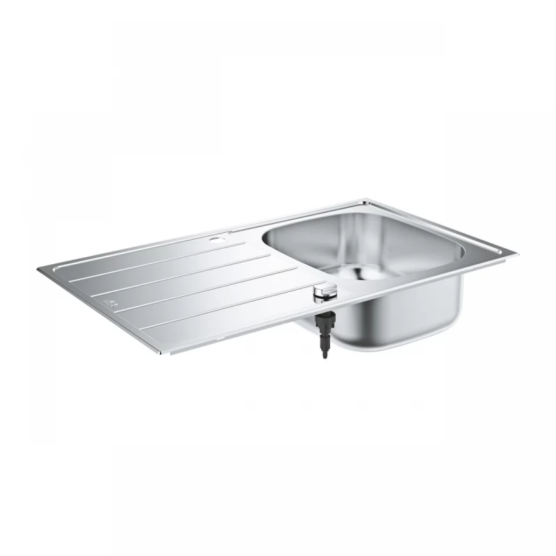 Chiuveta inox Grohe K200 86x50 cm cu 1 cuva cu picurator