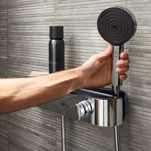Para de dus Hansgrohe Pulsify Select 105 Relaxation crom cu 3 functii