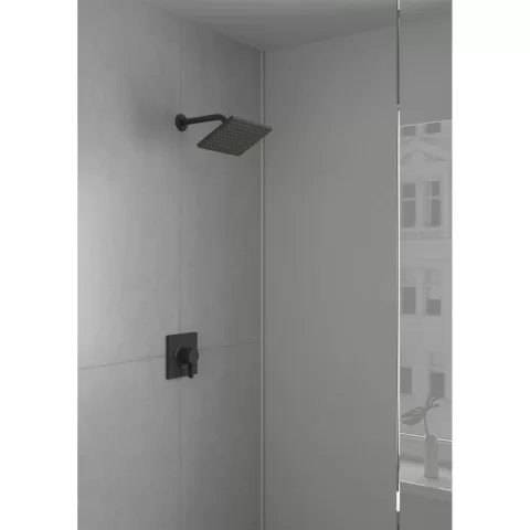 Palarie de dus Hansgrohe Vernis Shape 230x170 mm 1 functie negru mat