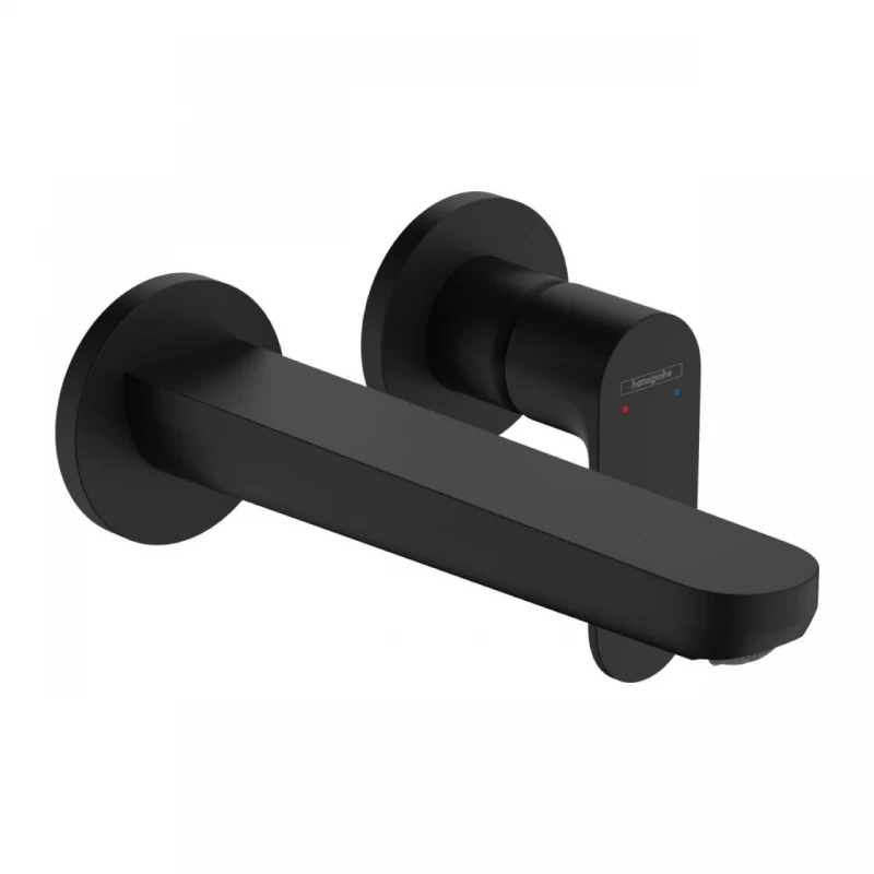Baterie lavoar incastrata Hansgrohe Rebris S negru mat