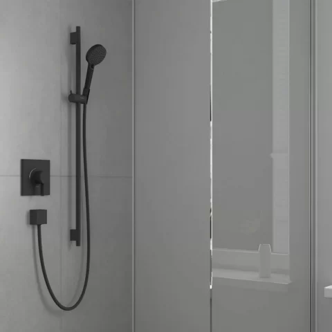 Para de dus Hansgrohe Vernis Blend Vario 100 negru mat 2 functii