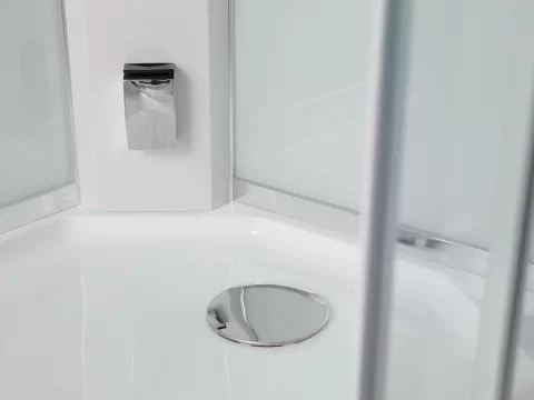 Cabina dus multifunctionala Glass1989 Italia  ACHIMEDE,100x100 cm