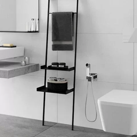 Dus igienic Hansgrohe E EcoSmart cu 1 jet crom lucios