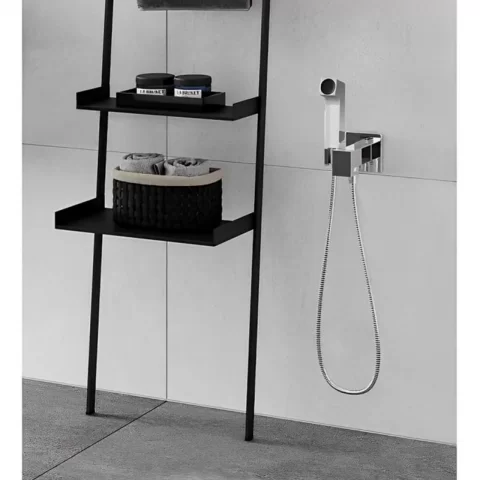 Dus igienic Hansgrohe E EcoSmart cu 1 jet crom lucios