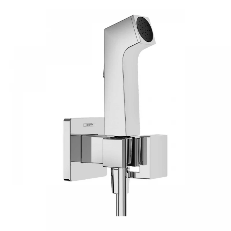 Dus igienic Hansgrohe E EcoSmart cu 1 jet crom lucios