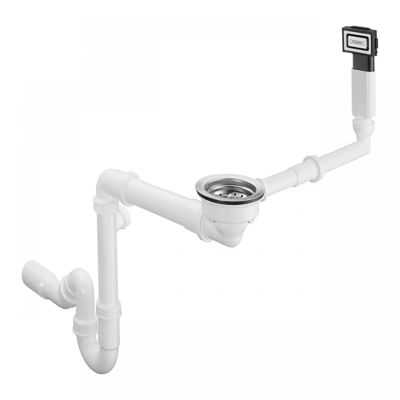Sifon Hansgrohe D16 10 pentru chiuveta din granit cu o cuva