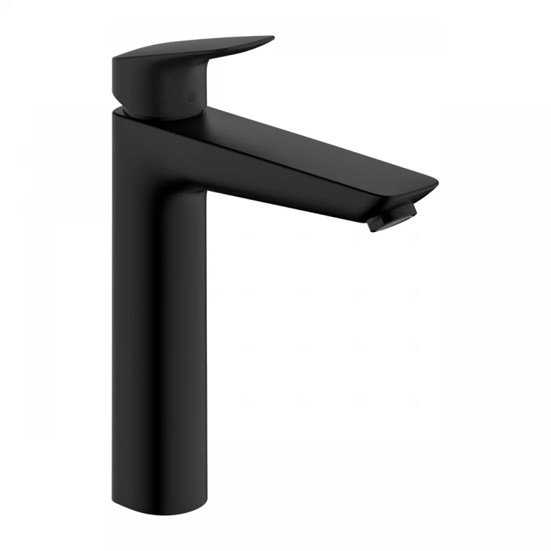 Baterie lavoar Hansgrohe Logis 190 monocomanda negru mat 