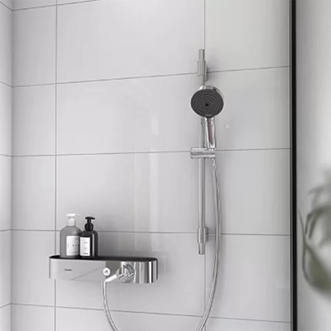 Set de dus cu bara 65 cm Hansgrohe Pulsify Select S crom lucios