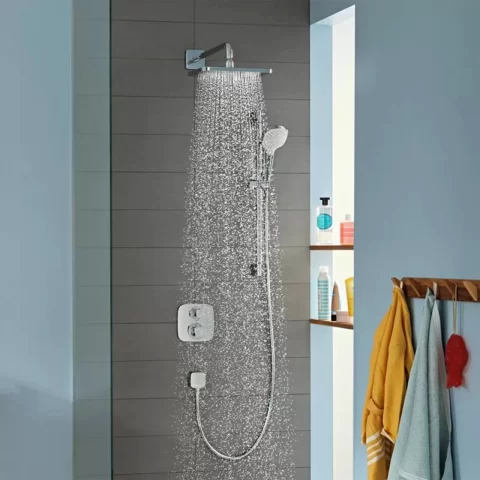 Palarie de dus cu 1 functie Hansgrohe Croma E crom lucios