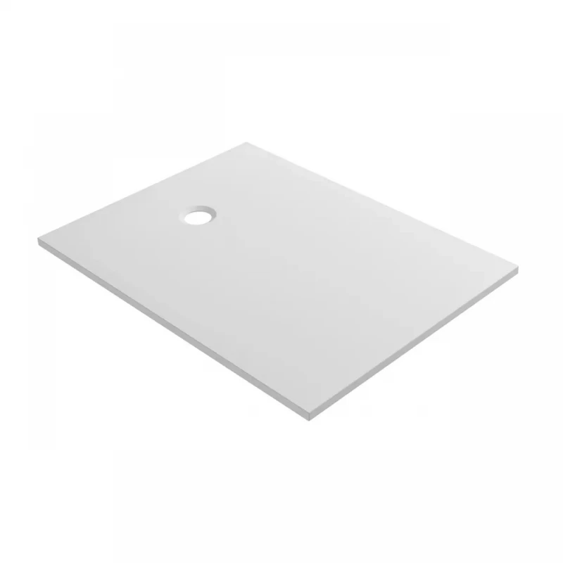 Cadita dus dreptunghiulara Marmite Burgos alb 120x90 cm