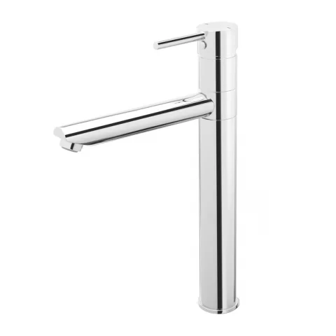 Baterie lavoar inalta FDesign Flusso crom lucios monocomanda cu ventil