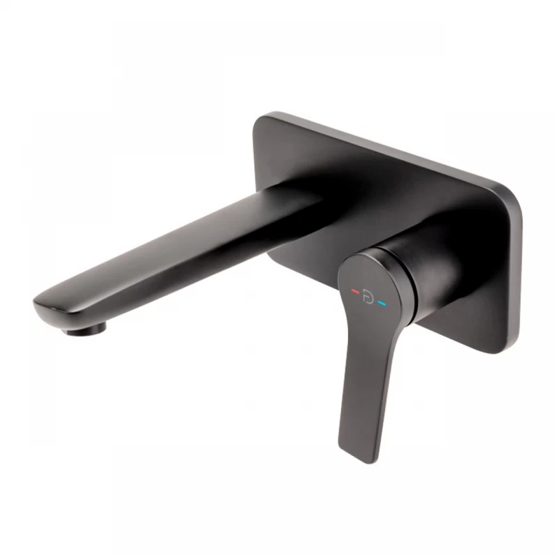 Baterie lavoar incastrata FDesign Seppia negru mat monocomanda