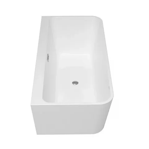 Cada freestanding Besco Varya alb 150x75 cm