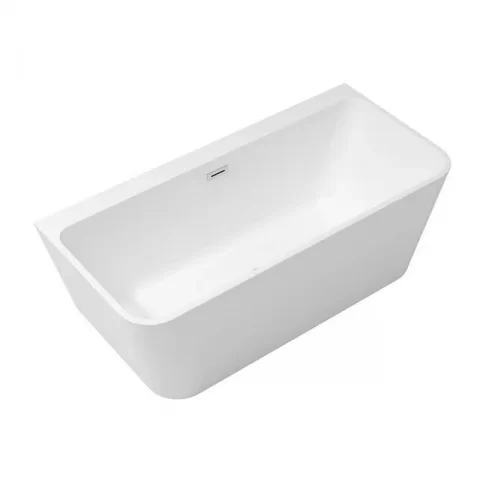 Cada freestanding Besco Varya alb 150x75 cm