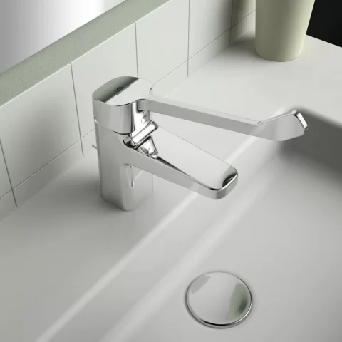 Baterie lavoar Ideal Standard Ceraplan monocomanda crom lucios cu ventil