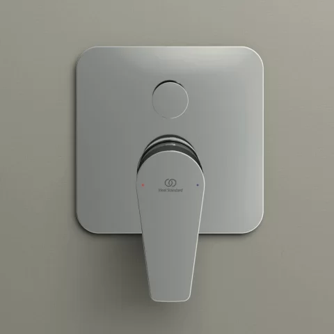 Baterie cada si dus incastrata Ideal Standard Cerafine D crom lucios
