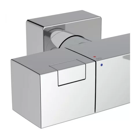 Baterie cada si dus Ideal Standard CeraTherm C100 crom termostatata