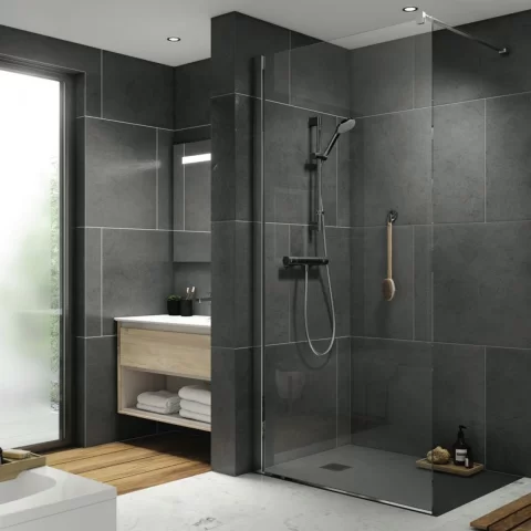 Brat de fixare paravan dus Ideal Standard Synergy crom lucios 100 cm