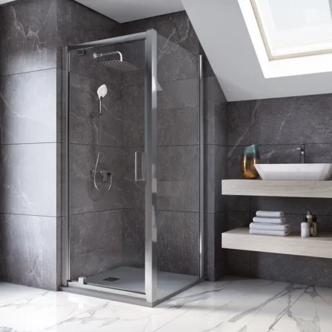 Perete fix Ideal Standard Connect 2 crom lucios 90 cm