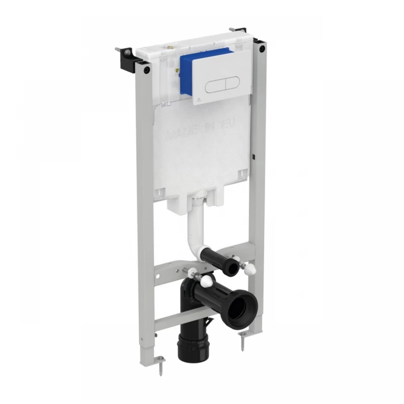 Set PROMO rezervor incastrat cu clapeta Ideal Standard Oleas M1 alb