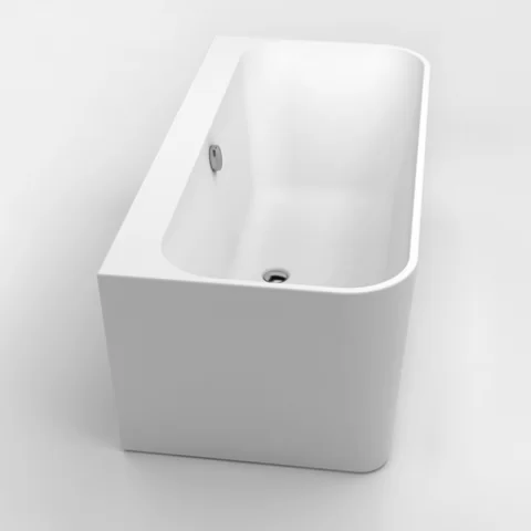 Cada freestanding Kreiner Maggie 160x75 cm alb