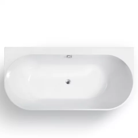 Cada freestanding Kreiner Vera 166x80 cm alb 