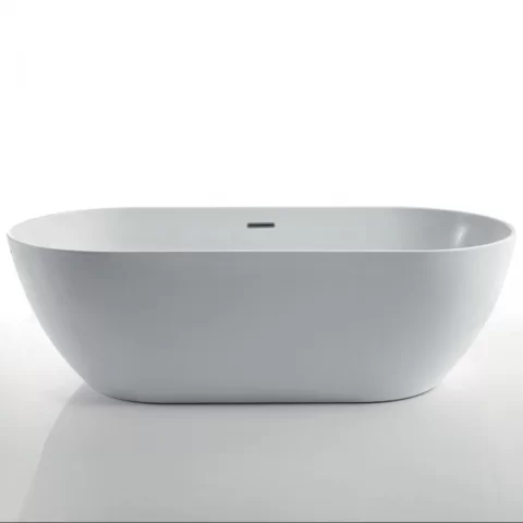 Cada freestanding Kreiner Marbella 169x80 cm alb