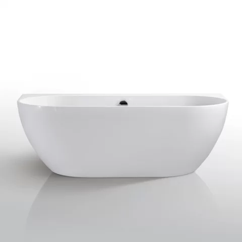 Cada freestanding Kreiner Vera 166x80 cm alb 