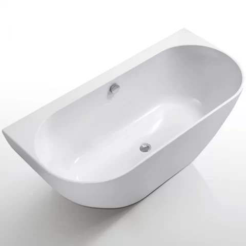 Cada freestanding Kreiner Vera 166x80 cm alb 