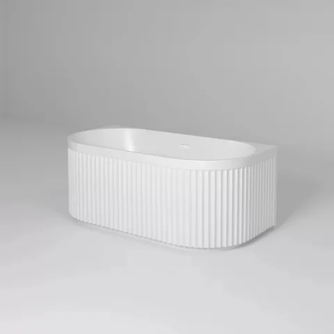 Cada freestanding Coloana Beatrice 170x80 cm acril alb