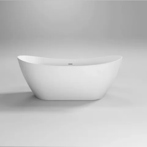 Cada freestanding Coloana Amanda 170x73 cm acril alb 