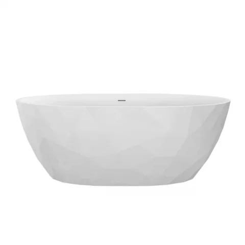 Cada freestanding Coloana Iolanda 170x75 cm acril alb