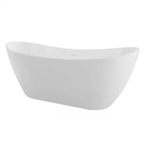 Cada freestanding Coloana Amanda 170x73 cm acril alb 