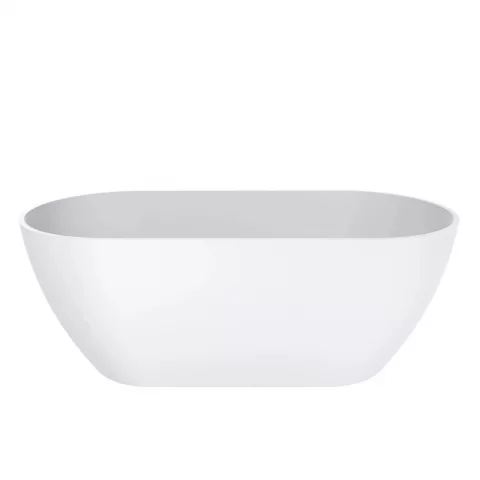 Cada freestanding compozit Coloana Greenland 168x80.5 cm alb mat