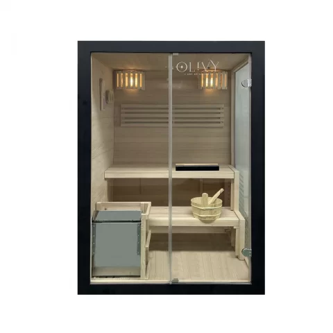 Sauna finlandeza din lemn Hemlock Premium Home Spa