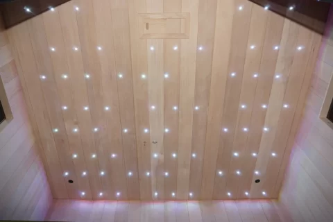 Sauna uscata CARBON 2 cu rezistente Carbon-Magneziu, 150 x 180 x 195cm