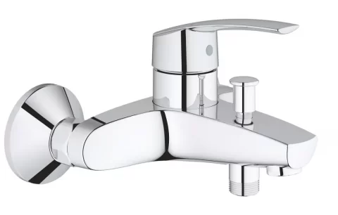 Baterie cada Grohe Eurosmart aparenta diverter crom