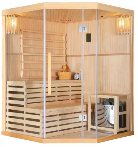 Sauna finlandeza Sanotechnik Tallinn 3 persoane 150x150xH200 cm