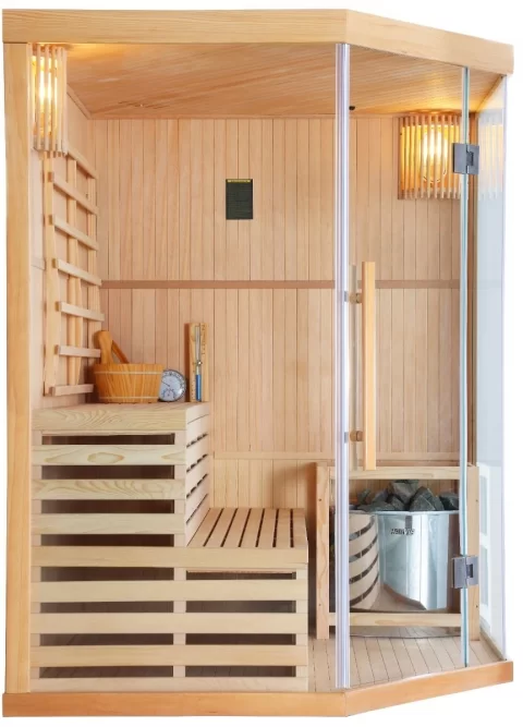 Sauna finlandeza Sanotechnik Tallinn 3 persoane 150x150xH200 cm