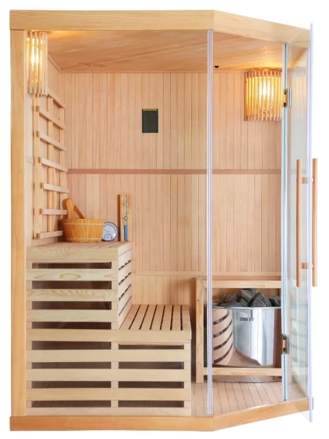 Sauna finlandeza Sanotechnik Tallinn 3 persoane 150x150xH200 cm