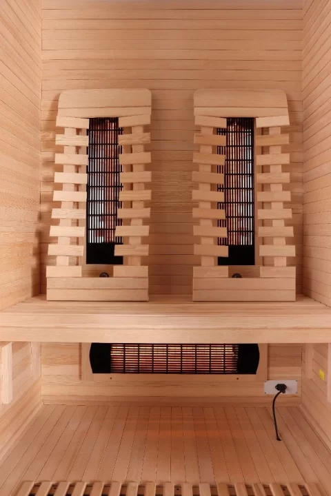 MALMO 2, Sauna cu Infrarosu + Carbon - Magneziu, 120 x 105 x 190cm