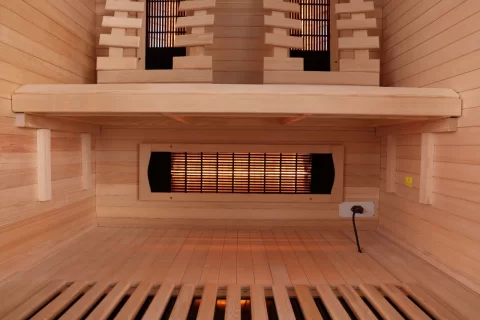 MALMO 2, Sauna cu Infrarosu + Carbon - Magneziu, 120 x 105 x 190cm